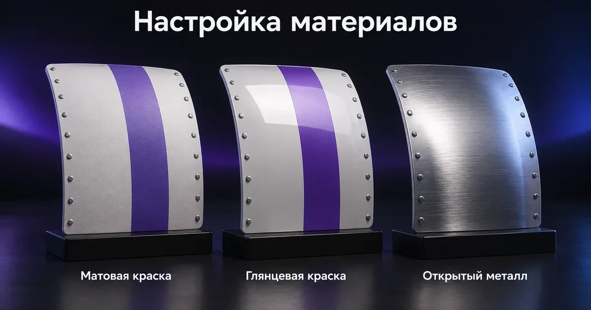 Как подготовить 3D-модель к рендеру: текстуры, материалы, свет и графика для сайта